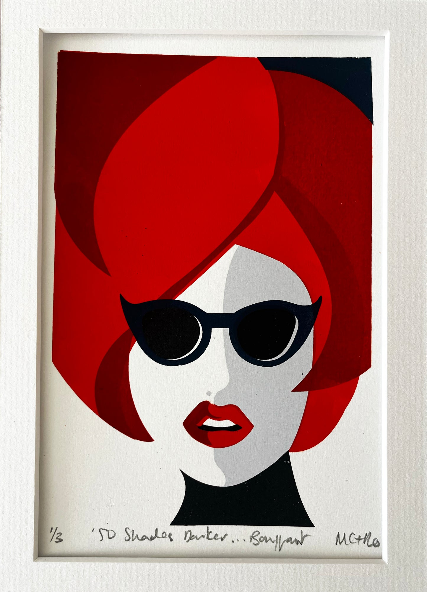 A5 50 Shades Darker...Bouffant
