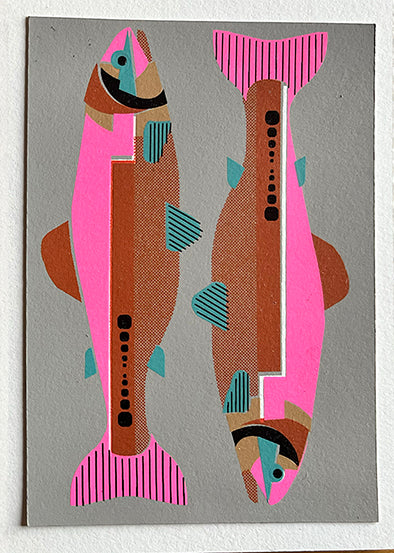 Fish & Paddling Framed