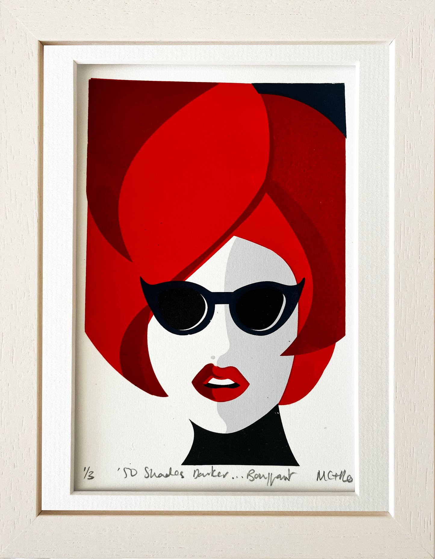 A5 50 Shades Darker...Bouffant